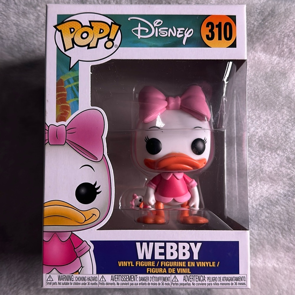 Funko pop Disney Webby duck tales
